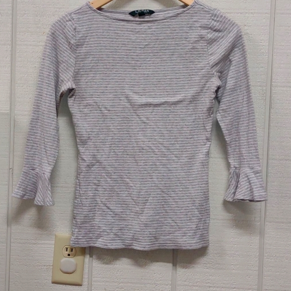 💐 Ralph Lauren bell sleeve top